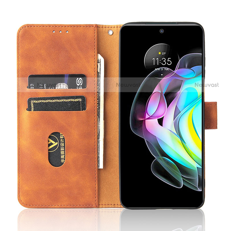 Leather Case Stands Flip Cover Holder L01Z for Motorola Moto Edge Lite 5G