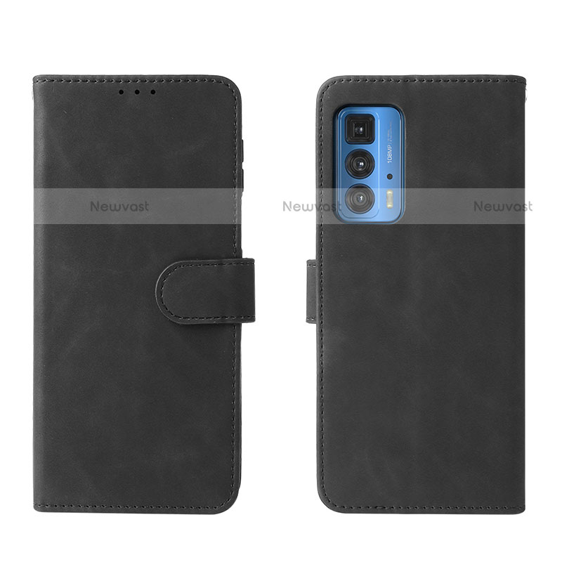 Leather Case Stands Flip Cover Holder L01Z for Motorola Moto Edge S Pro 5G