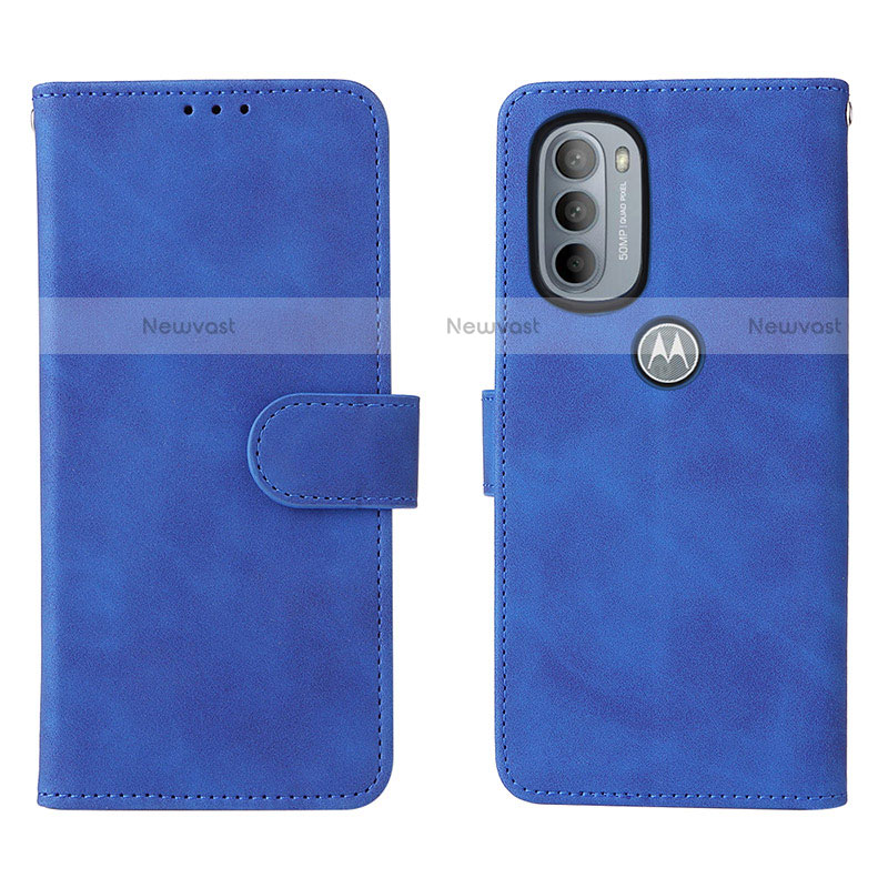 Leather Case Stands Flip Cover Holder L01Z for Motorola Moto G31