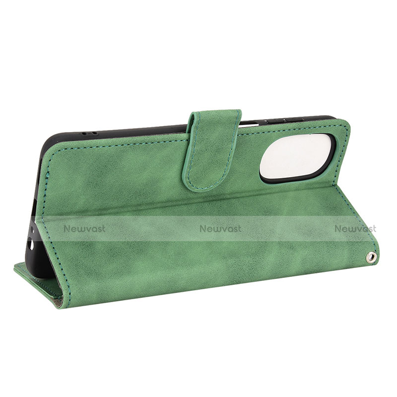 Leather Case Stands Flip Cover Holder L01Z for Motorola MOTO G52