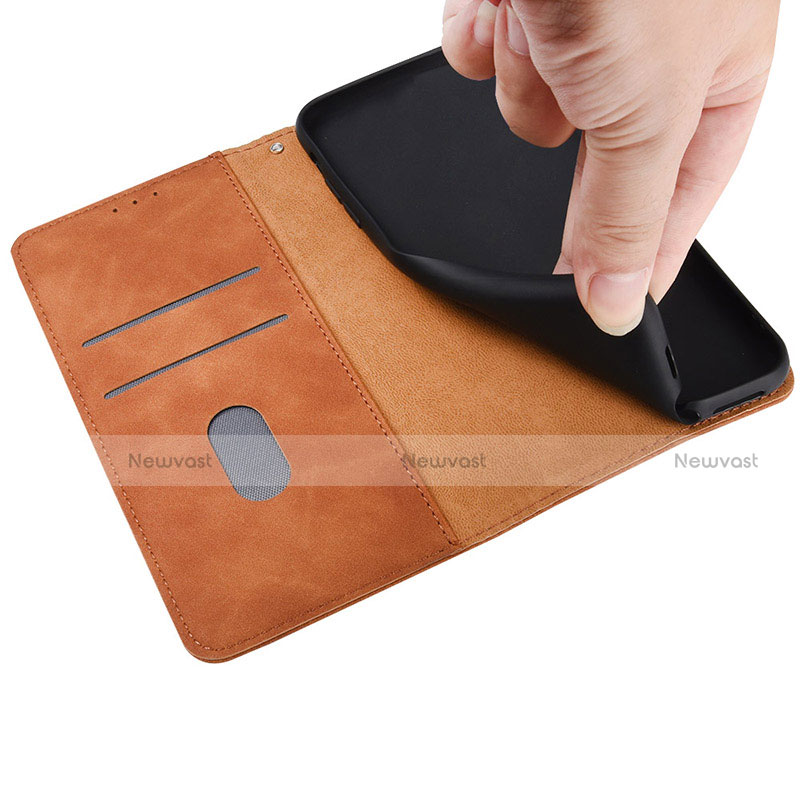 Leather Case Stands Flip Cover Holder L01Z for Motorola Moto G60