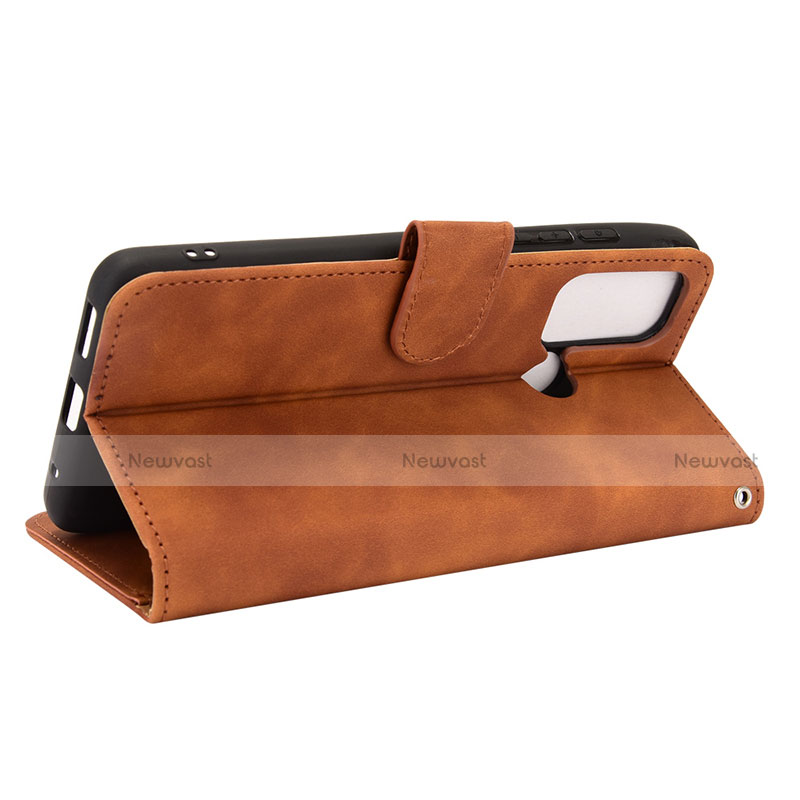 Leather Case Stands Flip Cover Holder L01Z for Motorola Moto G60