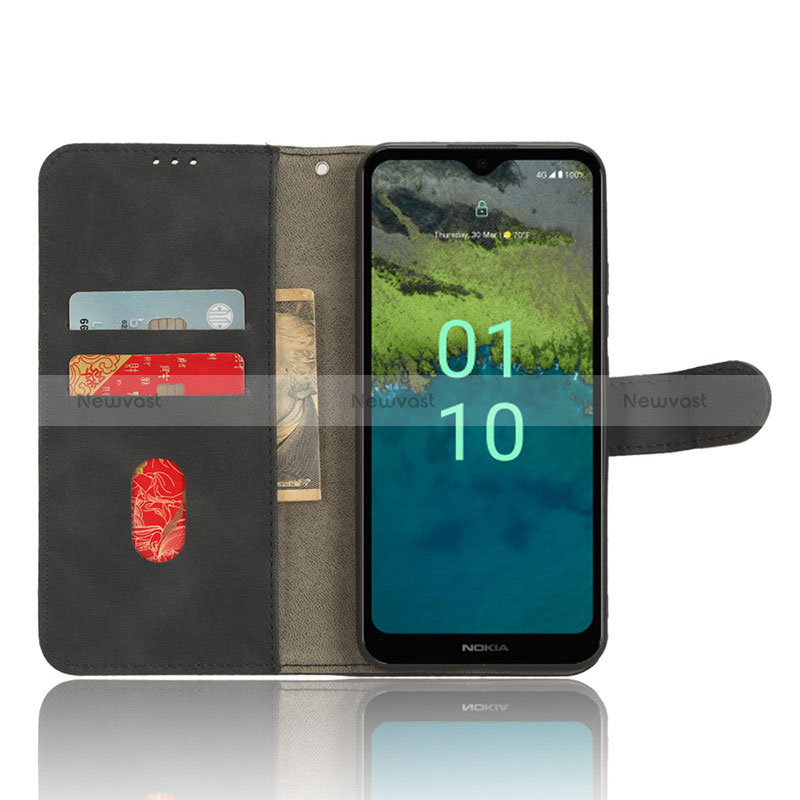 Leather Case Stands Flip Cover Holder L01Z for Nokia C110