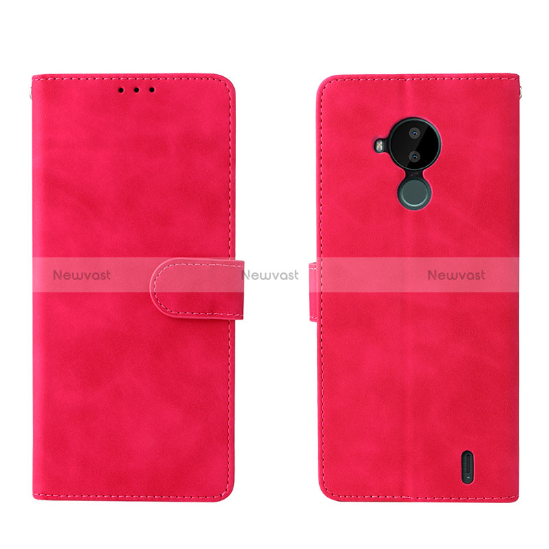 Leather Case Stands Flip Cover Holder L01Z for Nokia C30