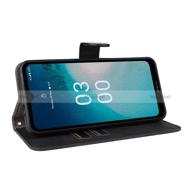 Leather Case Stands Flip Cover Holder L01Z for Nokia C300