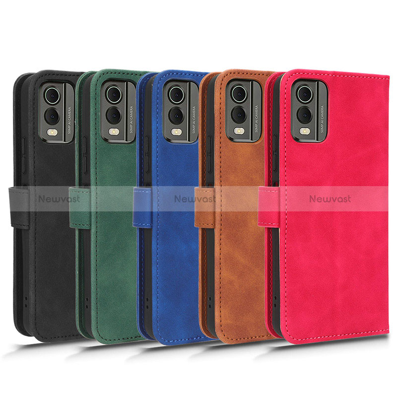 Leather Case Stands Flip Cover Holder L01Z for Nokia C32
