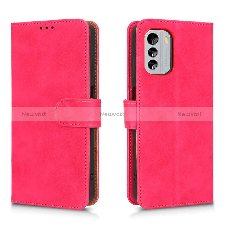 Leather Case Stands Flip Cover Holder L01Z for Nokia G60 5G