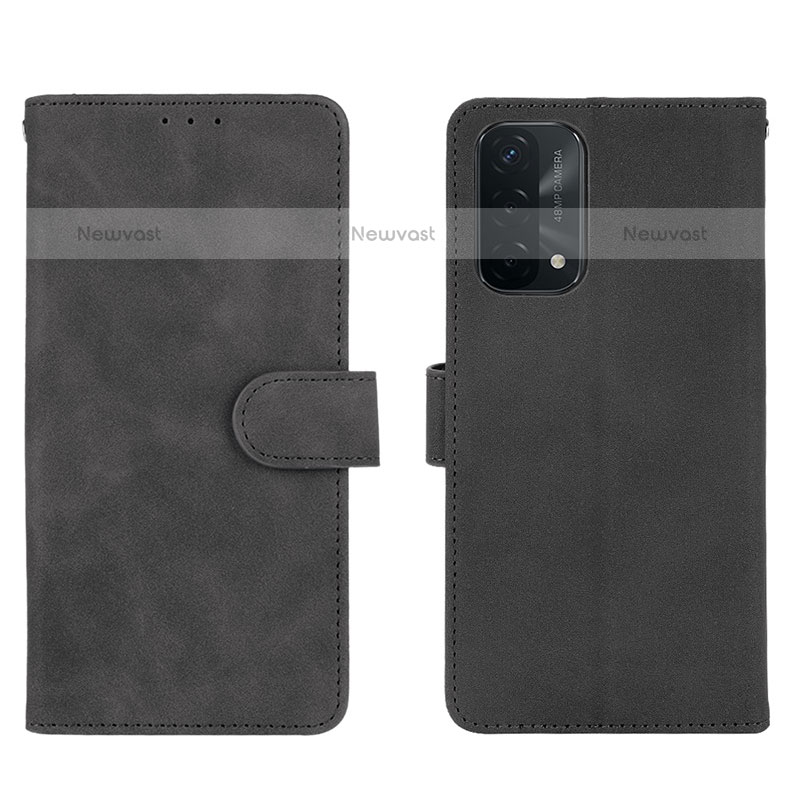 Leather Case Stands Flip Cover Holder L01Z for OnePlus Nord N200 5G
