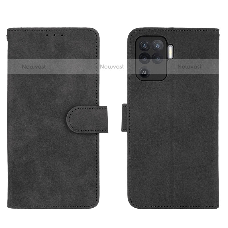 Leather Case Stands Flip Cover Holder L01Z for Oppo A94 4G