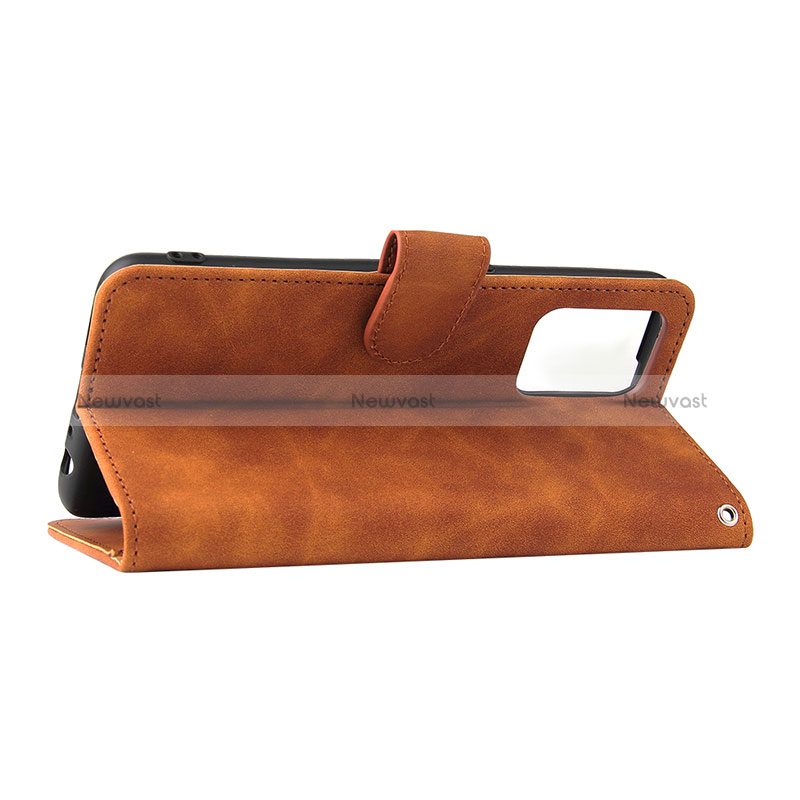 Leather Case Stands Flip Cover Holder L01Z for Oppo Reno6 Z 5G