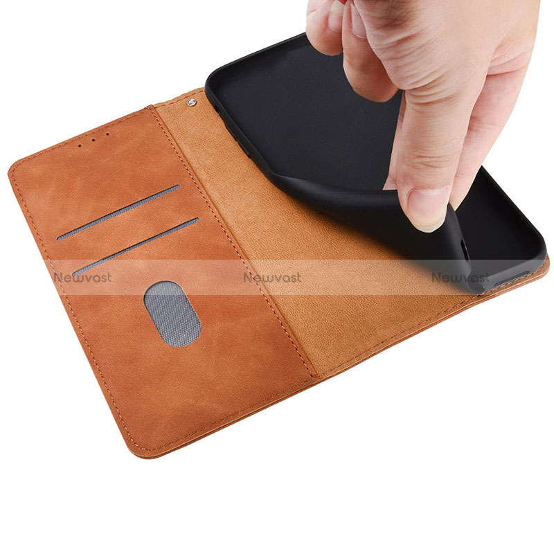 Leather Case Stands Flip Cover Holder L01Z for Oppo Reno7 5G