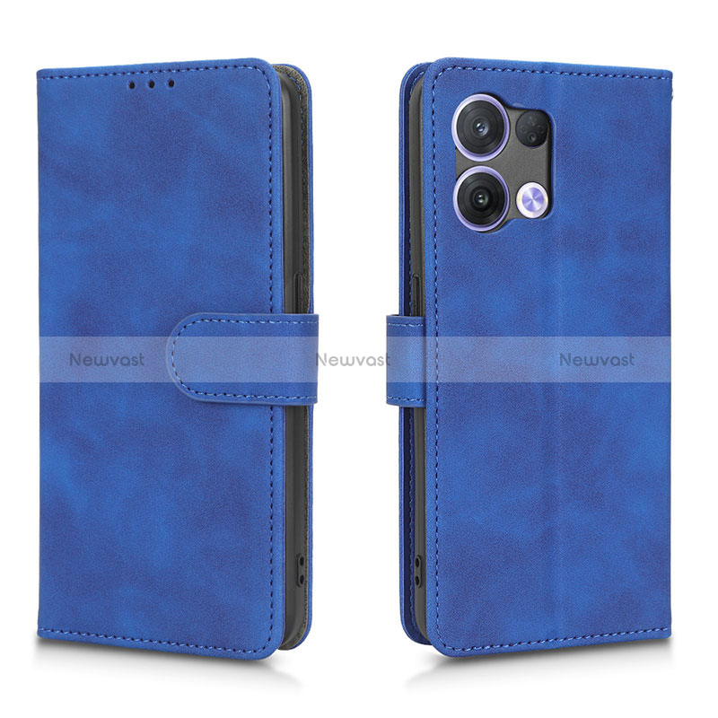 Leather Case Stands Flip Cover Holder L01Z for Oppo Reno8 5G