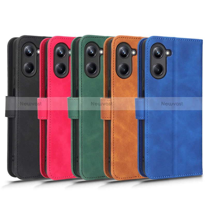 Leather Case Stands Flip Cover Holder L01Z for Realme 10 Pro 5G