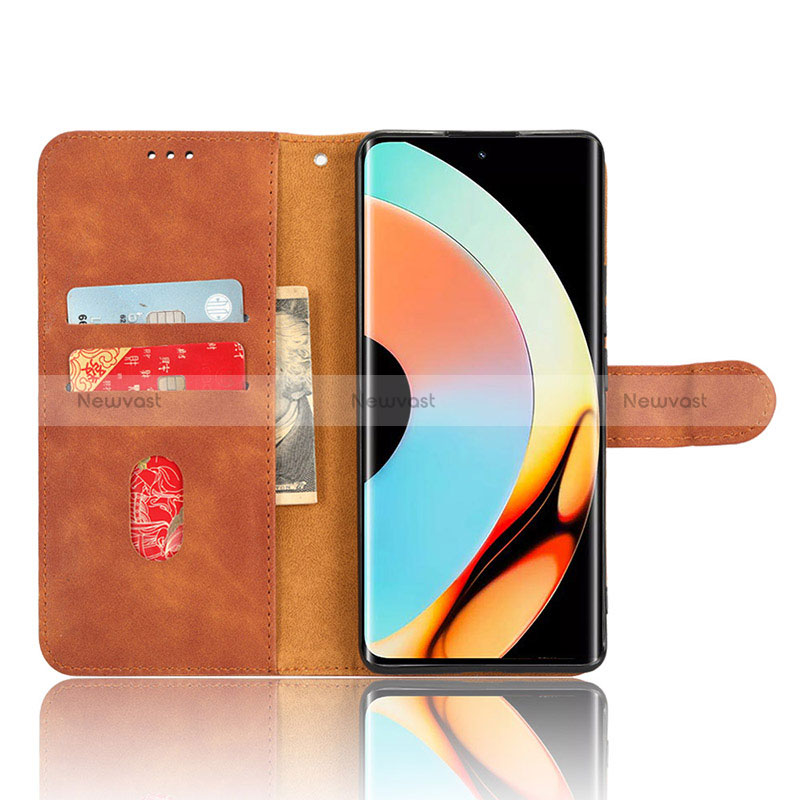 Leather Case Stands Flip Cover Holder L01Z for Realme 10 Pro+ Plus 5G