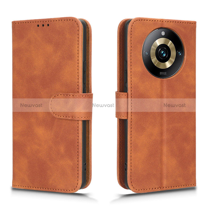 Leather Case Stands Flip Cover Holder L01Z for Realme 11 Pro+ Plus 5G