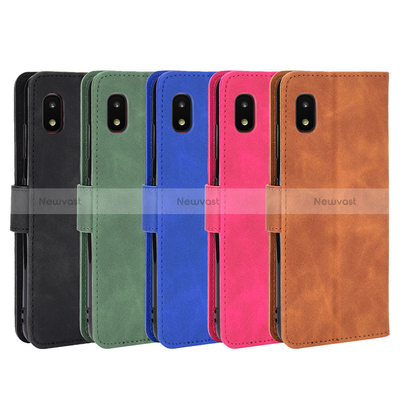 Leather Case Stands Flip Cover Holder L01Z for Samsung Galaxy A21 SC-42A