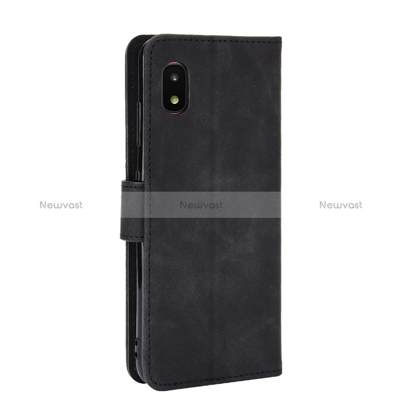 Leather Case Stands Flip Cover Holder L01Z for Samsung Galaxy A21 SC-42A