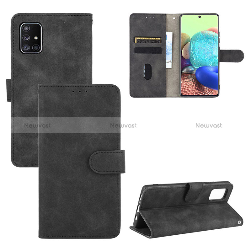 Leather Case Stands Flip Cover Holder L01Z for Samsung Galaxy A51 5G