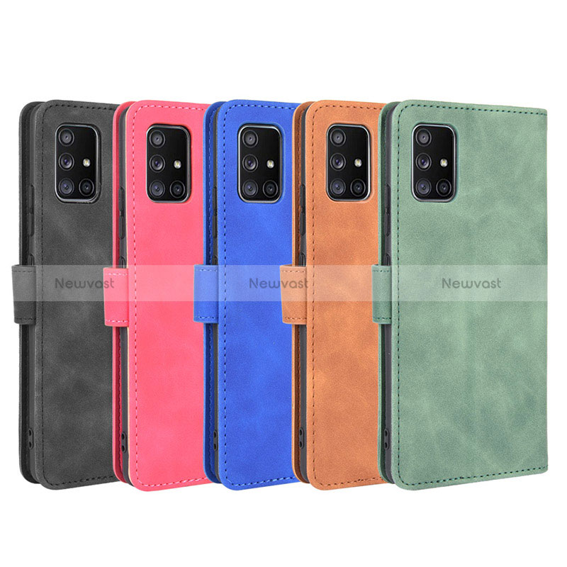 Leather Case Stands Flip Cover Holder L01Z for Samsung Galaxy A51 5G