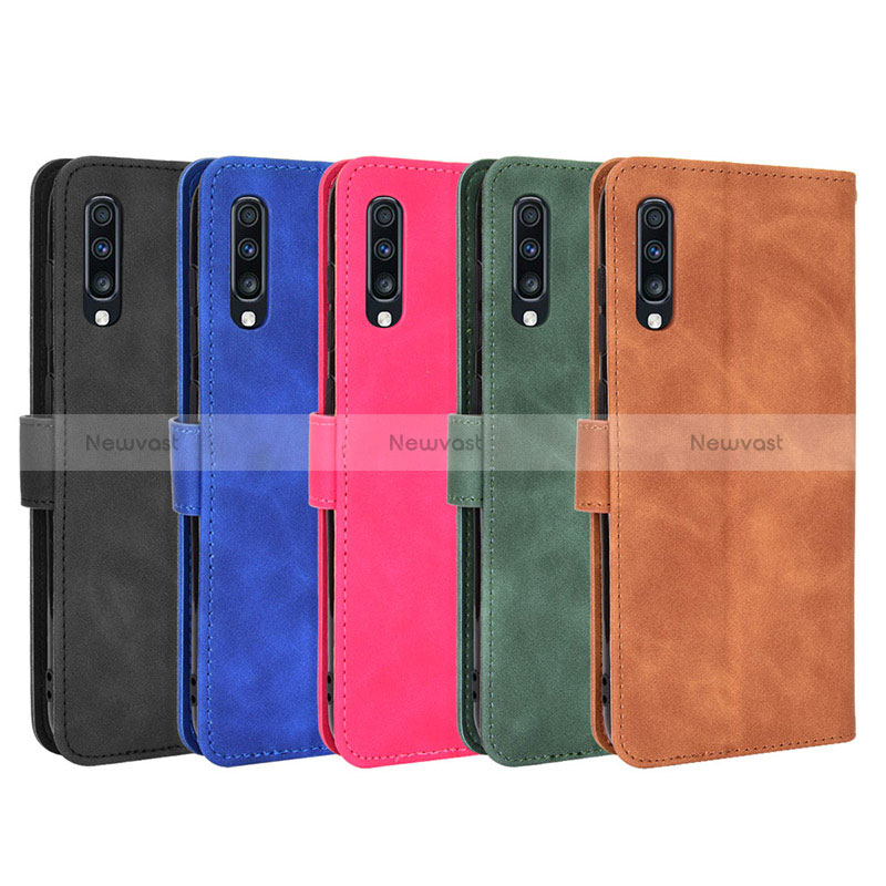 Leather Case Stands Flip Cover Holder L01Z for Samsung Galaxy A70