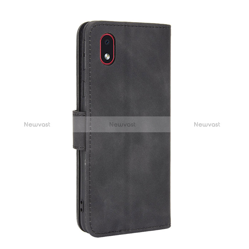 Leather Case Stands Flip Cover Holder L01Z for Samsung Galaxy M01 Core