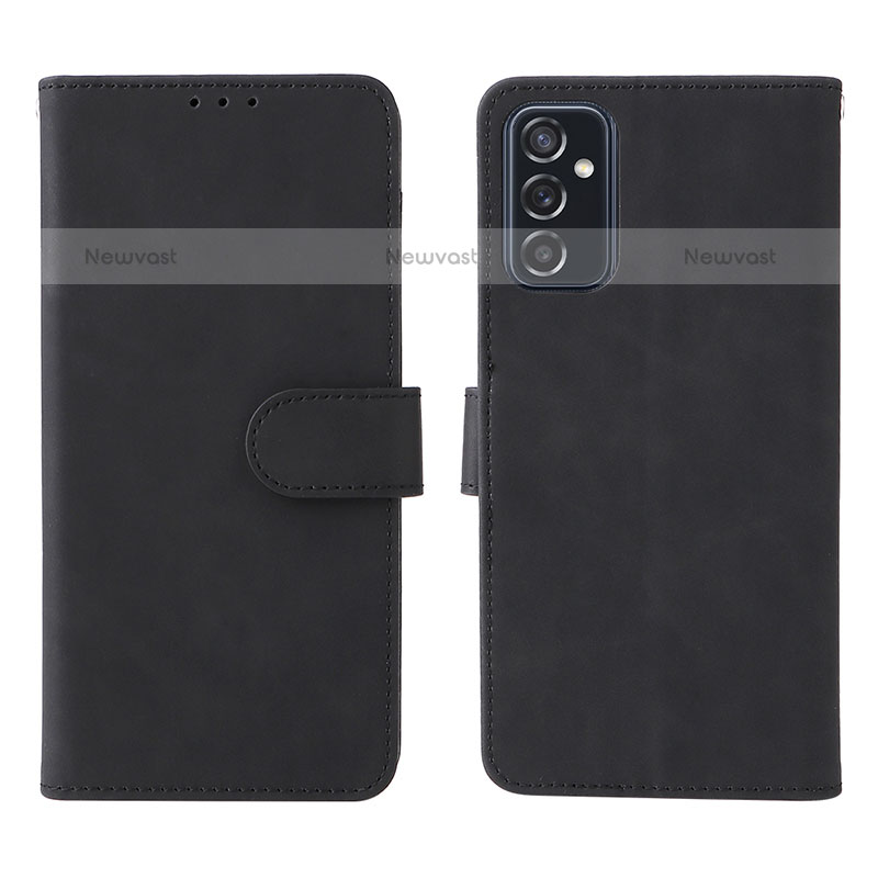Leather Case Stands Flip Cover Holder L01Z for Samsung Galaxy M52 5G
