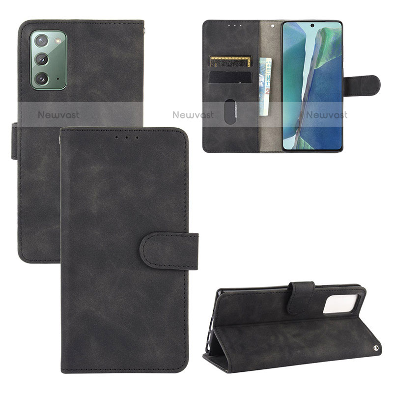 Leather Case Stands Flip Cover Holder L01Z for Samsung Galaxy Note 20 5G