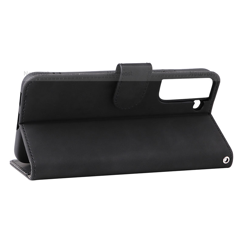 Leather Case Stands Flip Cover Holder L01Z for Samsung Galaxy S21 FE 5G