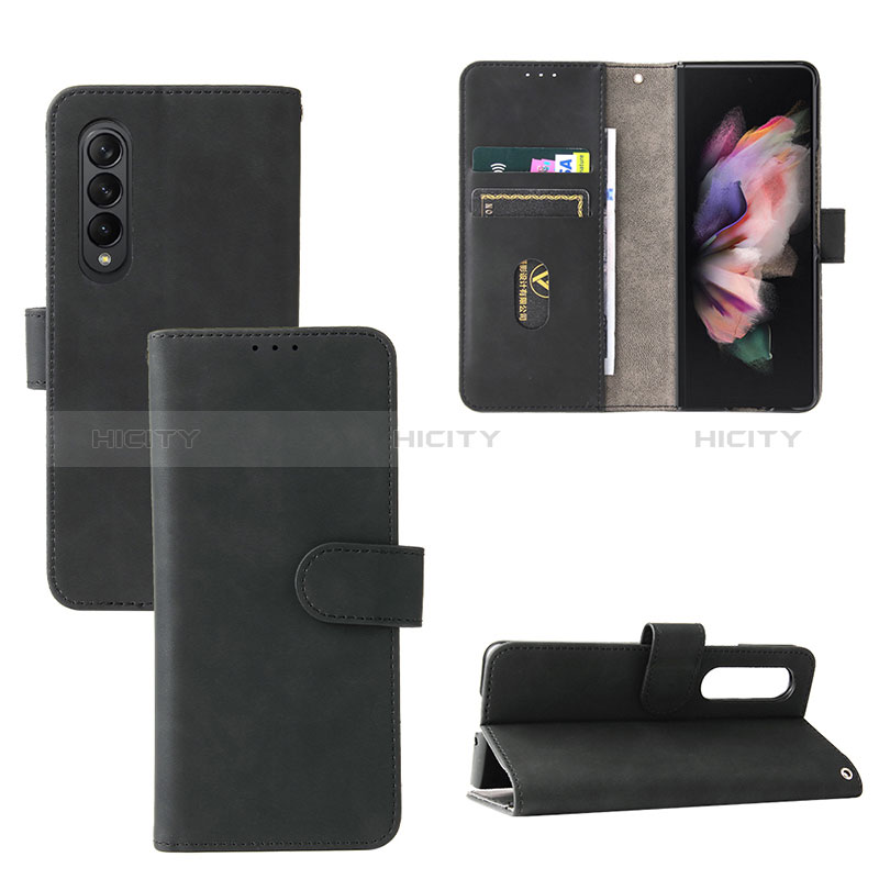 Leather Case Stands Flip Cover Holder L01Z for Samsung Galaxy Z Fold4 5G