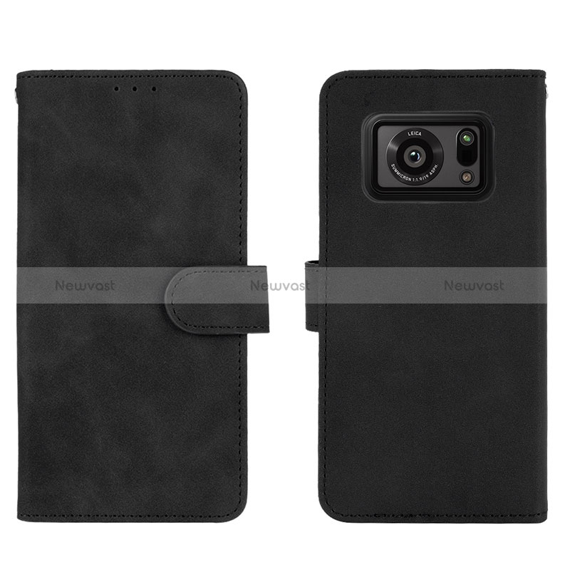 Leather Case Stands Flip Cover Holder L01Z for Sharp Aquos R6