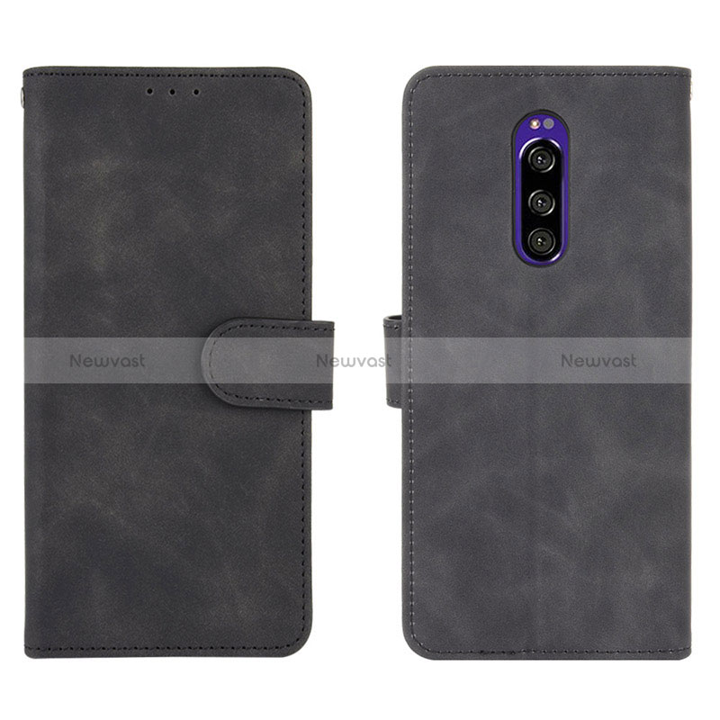 Leather Case Stands Flip Cover Holder L01Z for Sony Xperia 1