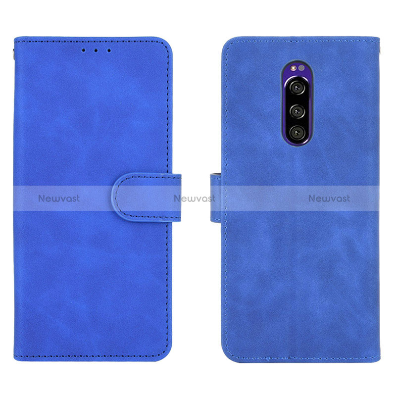 Leather Case Stands Flip Cover Holder L01Z for Sony Xperia 1