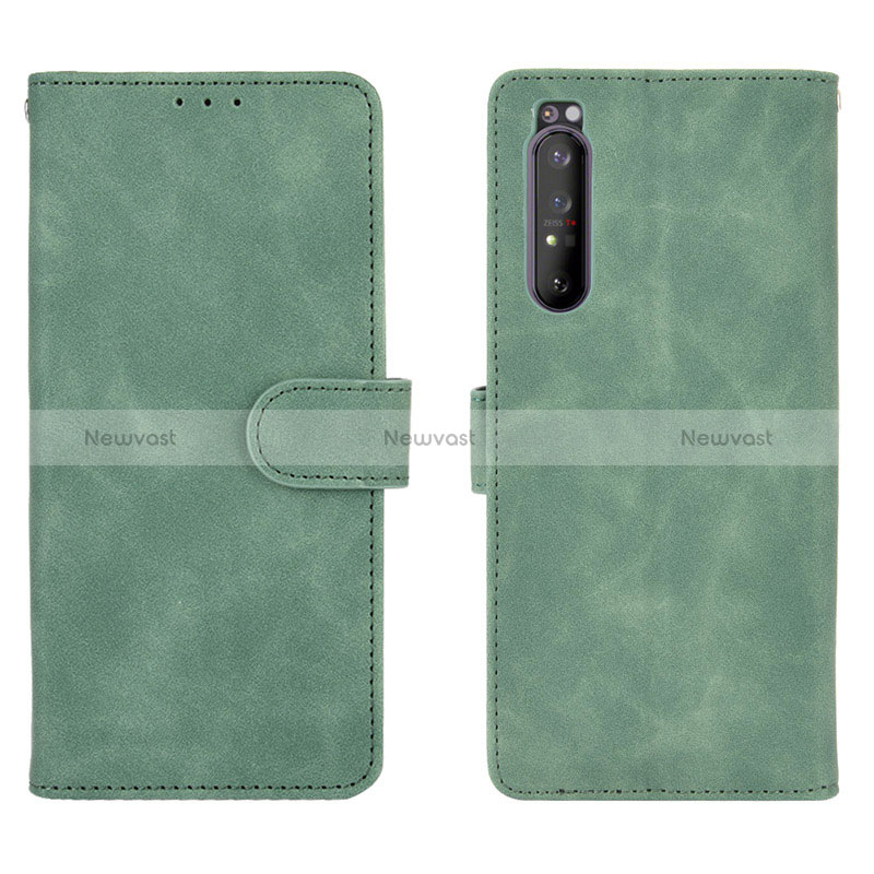 Leather Case Stands Flip Cover Holder L01Z for Sony Xperia 1 II