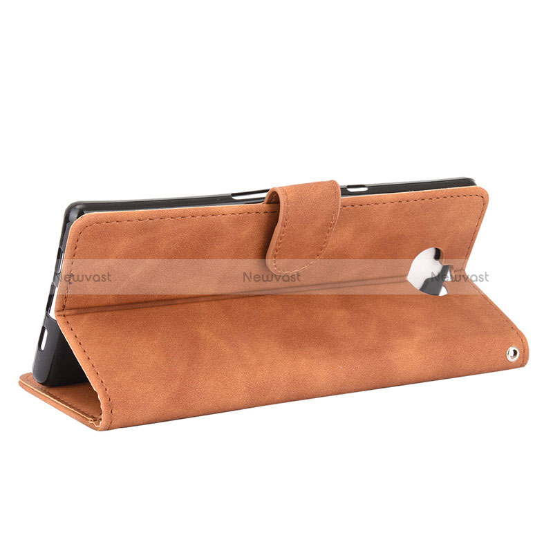 Leather Case Stands Flip Cover Holder L01Z for Sony Xperia 10 Plus