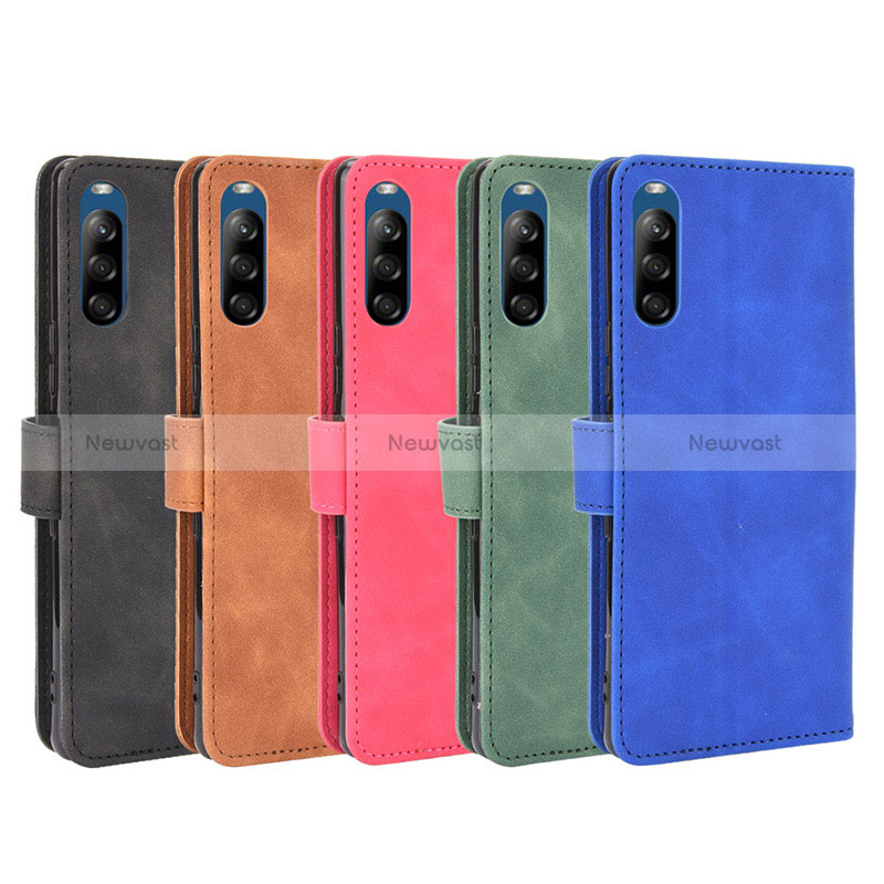 Leather Case Stands Flip Cover Holder L01Z for Sony Xperia L4