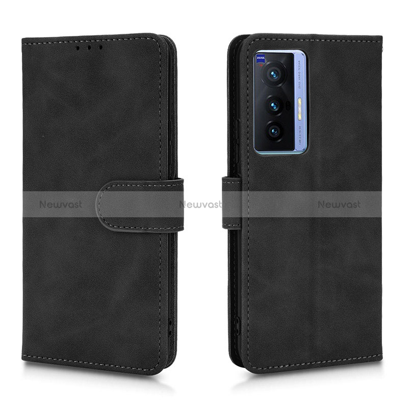 Leather Case Stands Flip Cover Holder L01Z for Vivo X70 5G
