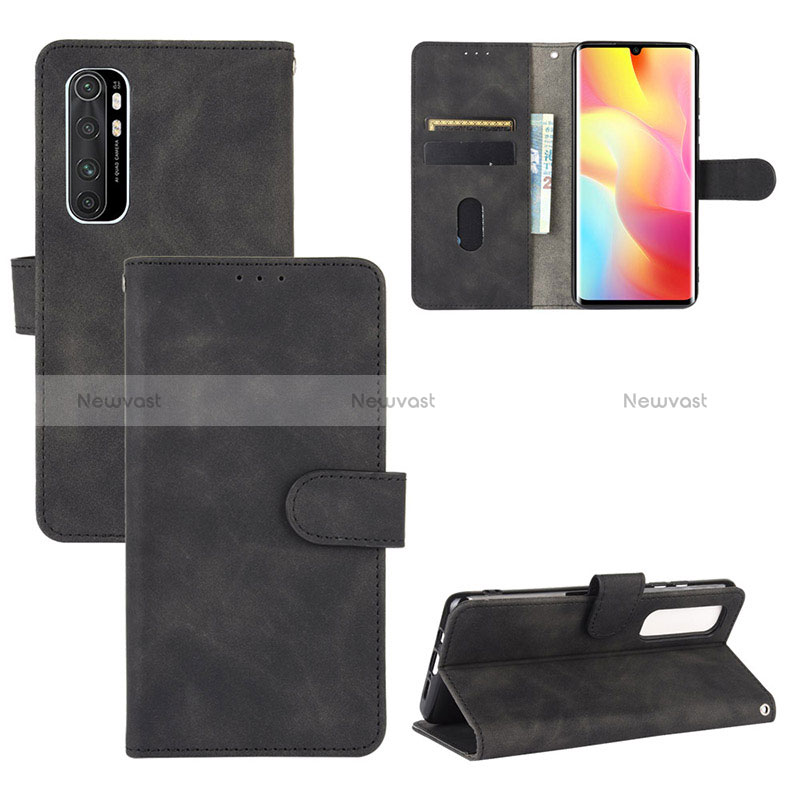 Leather Case Stands Flip Cover Holder L01Z for Xiaomi Mi Note 10 Lite