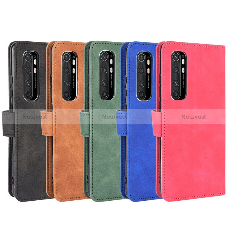 Leather Case Stands Flip Cover Holder L01Z for Xiaomi Mi Note 10 Lite