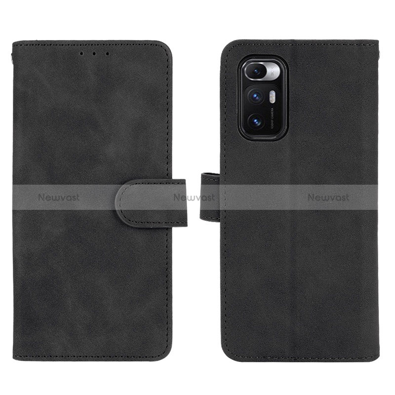 Leather Case Stands Flip Cover Holder L01Z for Xiaomi Mix Fold 5G Black