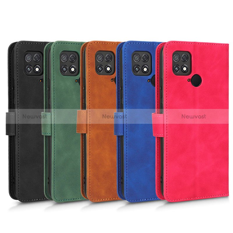Leather Case Stands Flip Cover Holder L01Z for Xiaomi Poco C40
