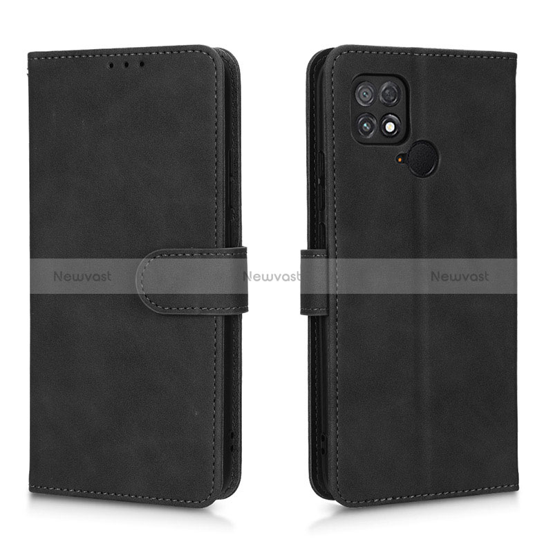 Leather Case Stands Flip Cover Holder L01Z for Xiaomi Poco C40