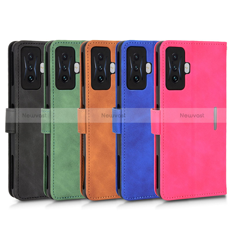 Leather Case Stands Flip Cover Holder L01Z for Xiaomi Poco F4 GT 5G