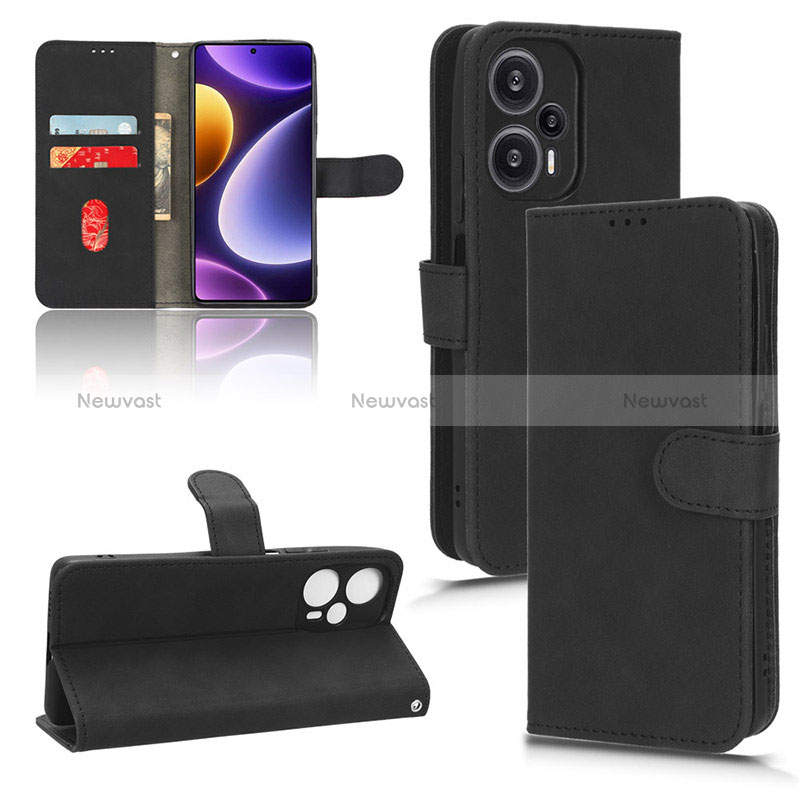 Leather Case Stands Flip Cover Holder L01Z for Xiaomi Poco F5 5G