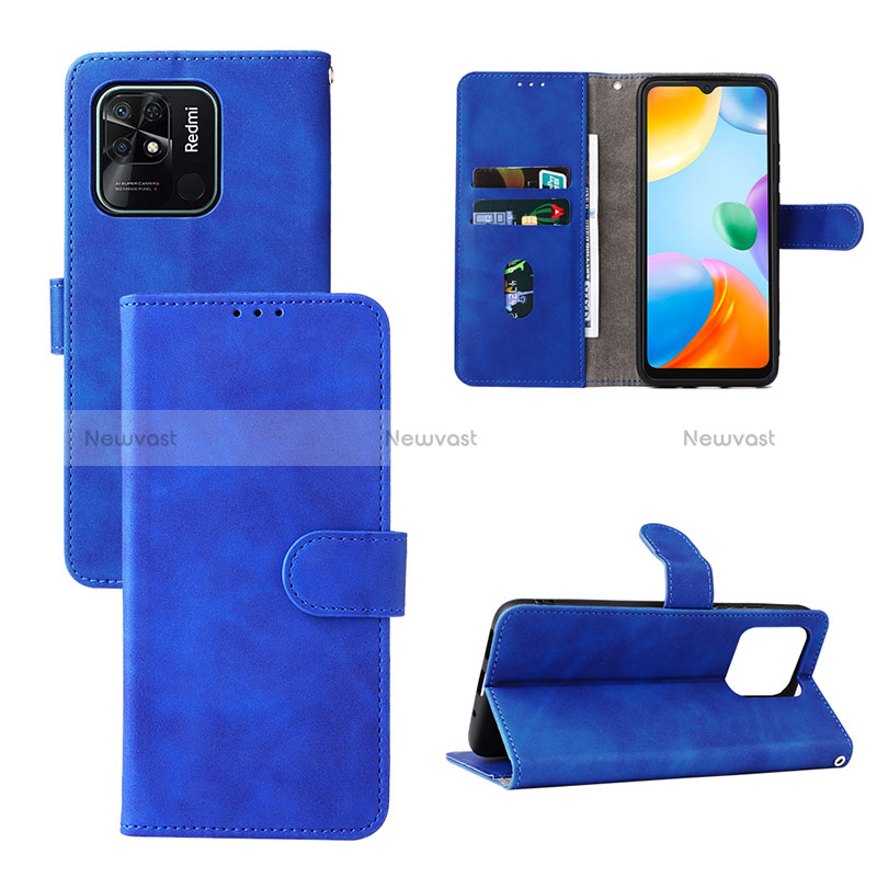 Leather Case Stands Flip Cover Holder L01Z for Xiaomi Redmi 10 Power