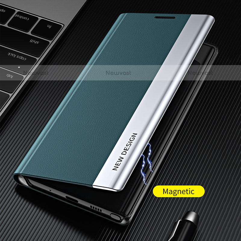 Leather Case Stands Flip Cover Holder L02 for Oppo Reno9 Pro+ Plus 5G