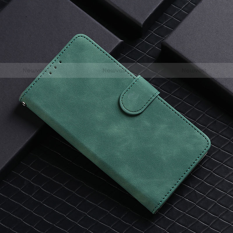 Leather Case Stands Flip Cover Holder L02 for Xiaomi Mi 12 Ultra 5G Green