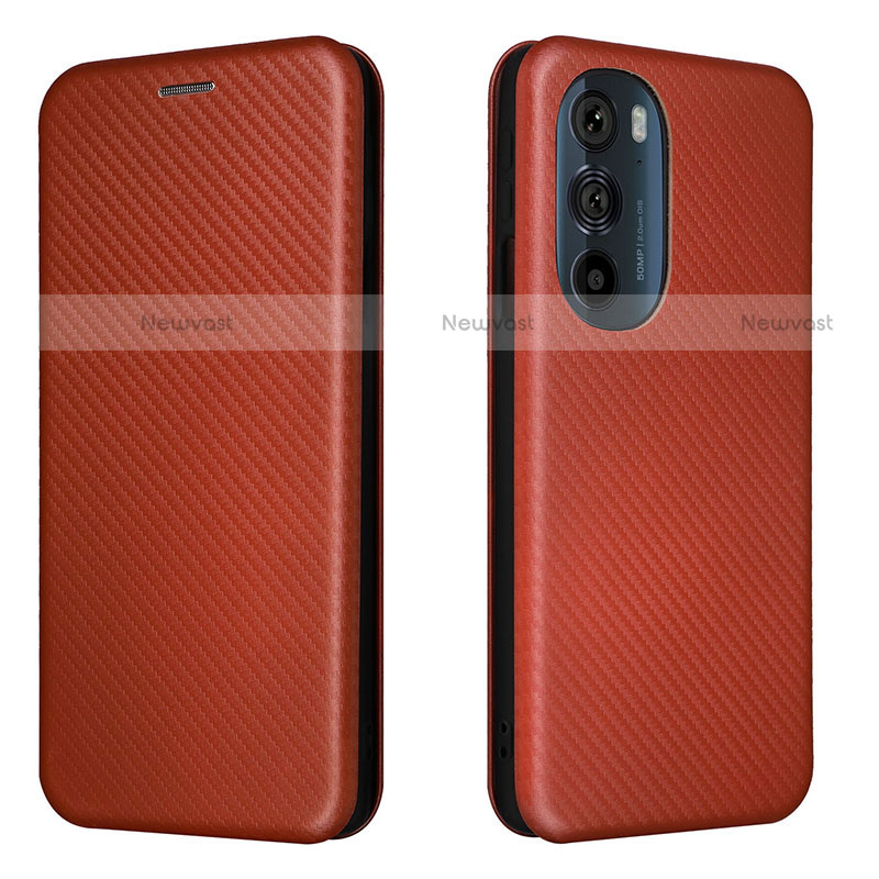 Leather Case Stands Flip Cover Holder L02Z for Motorola Moto Edge X30 5G