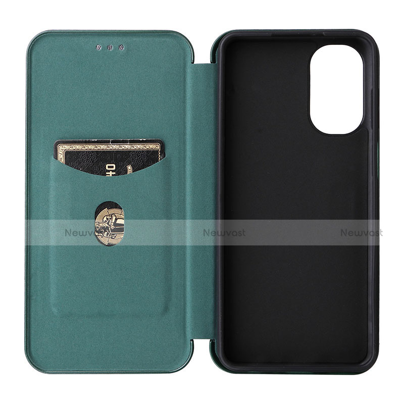 Leather Case Stands Flip Cover Holder L02Z for Motorola Moto G62 5G