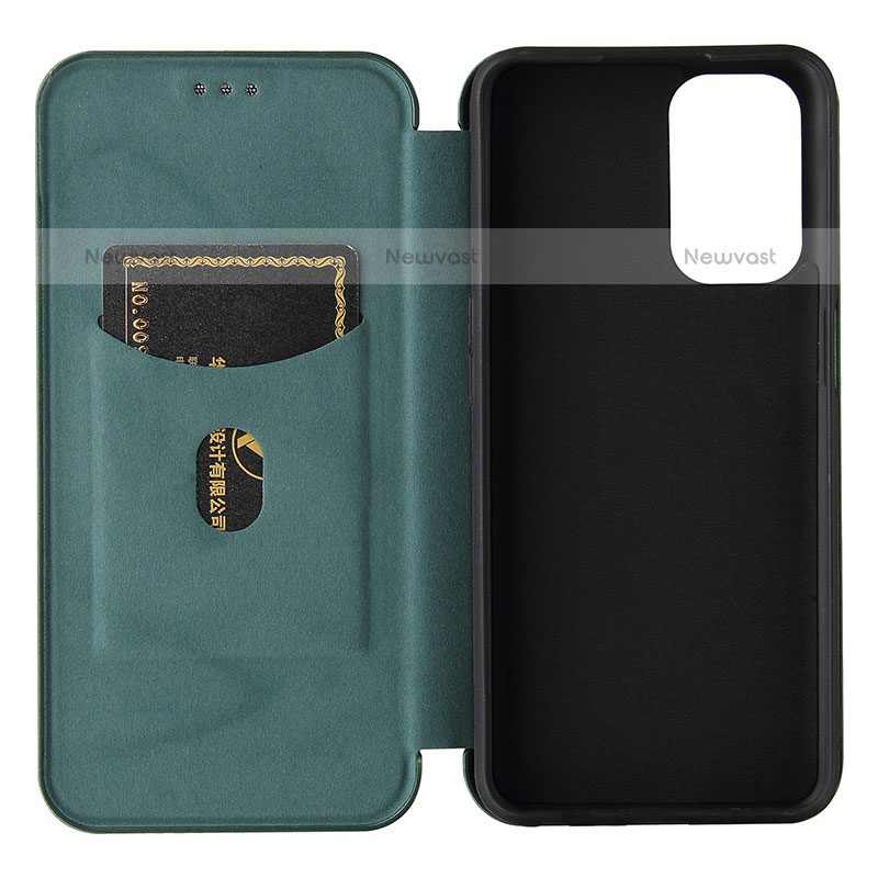 Leather Case Stands Flip Cover Holder L02Z for OnePlus Nord N200 5G