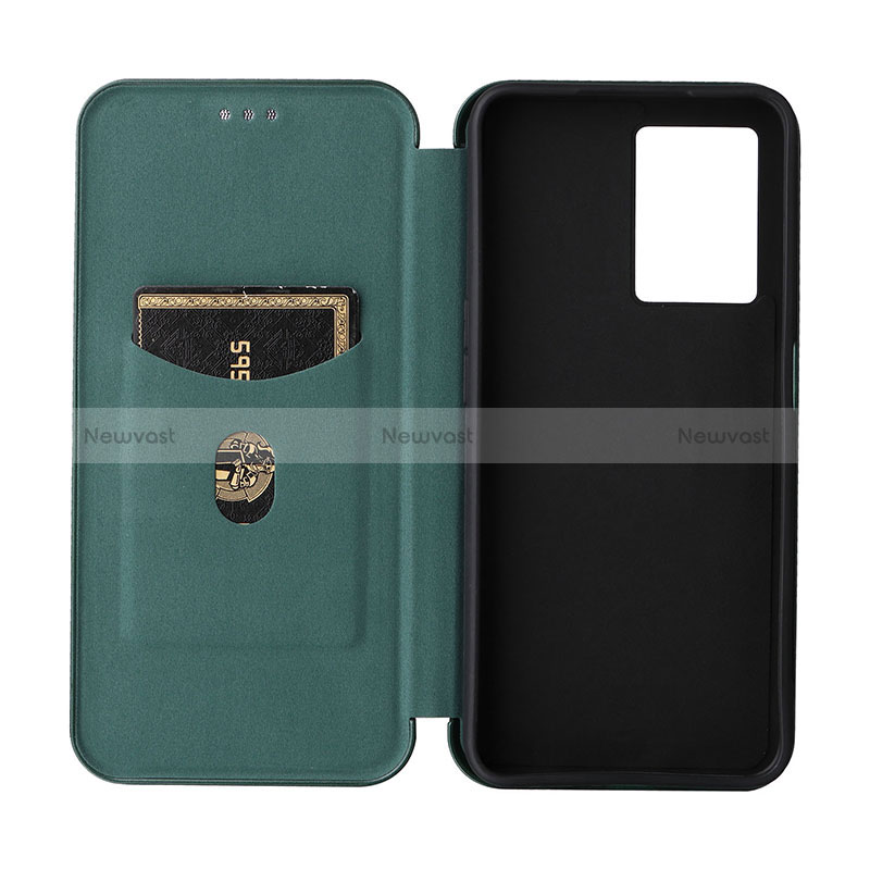 Leather Case Stands Flip Cover Holder L02Z for Oppo A56S 5G